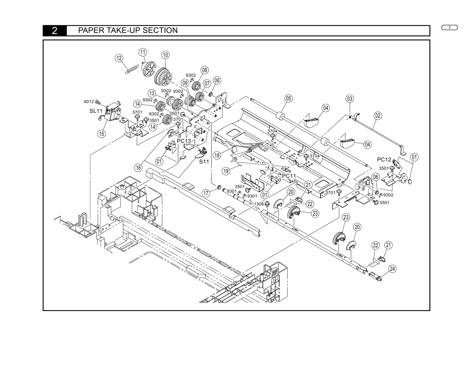 Konica-Minolta Options PF-120 Parts Manual-4